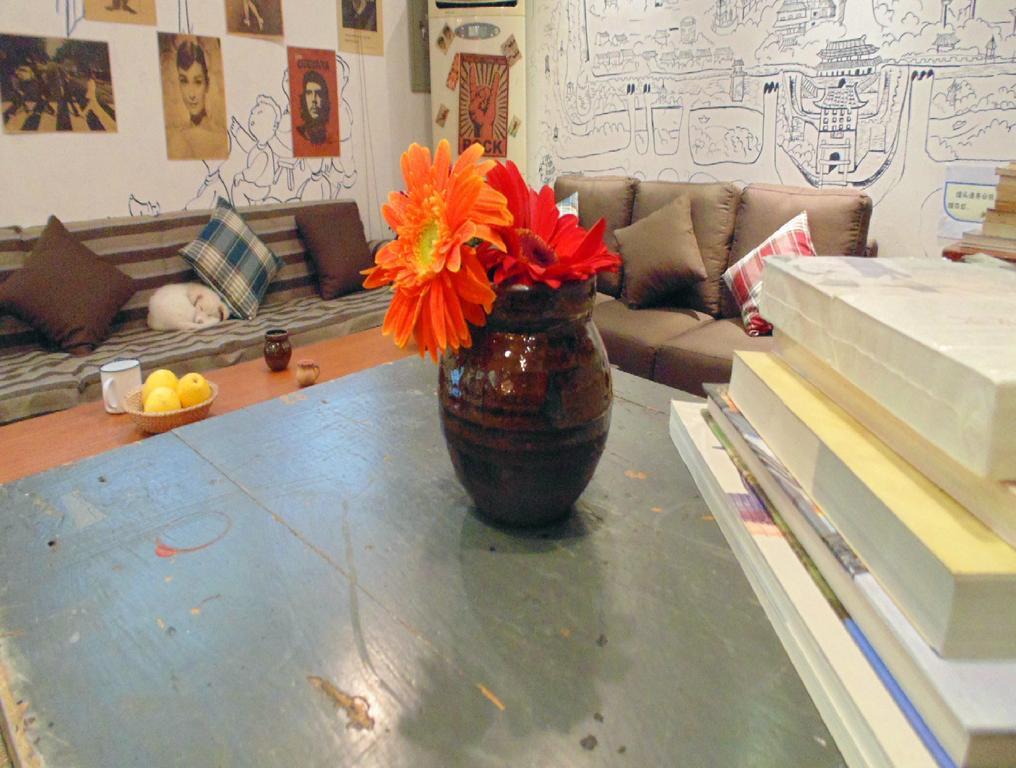 Hua Qiu Ku Youth Hostel East Street Branch Xian Ruang foto